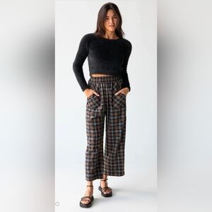 Natural Life Beckett Flannel Pants Sz M